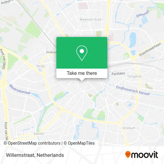 Willemstraat map