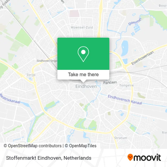 Stoffenmarkt Eindhoven map