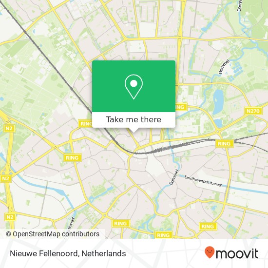 Nieuwe Fellenoord map