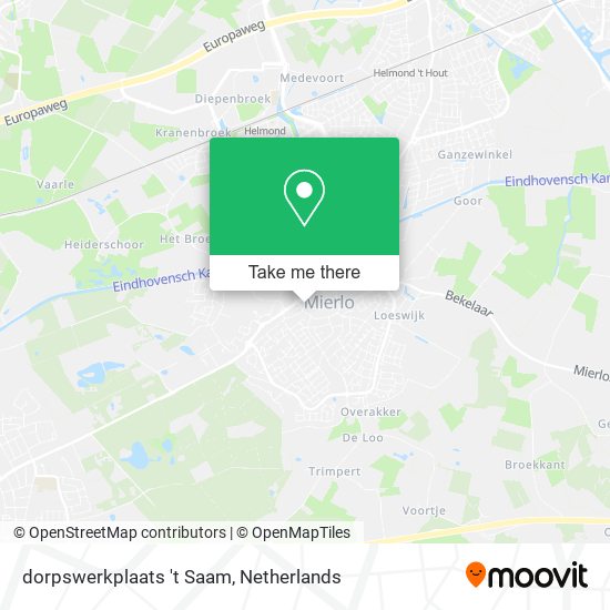 dorpswerkplaats 't Saam Karte