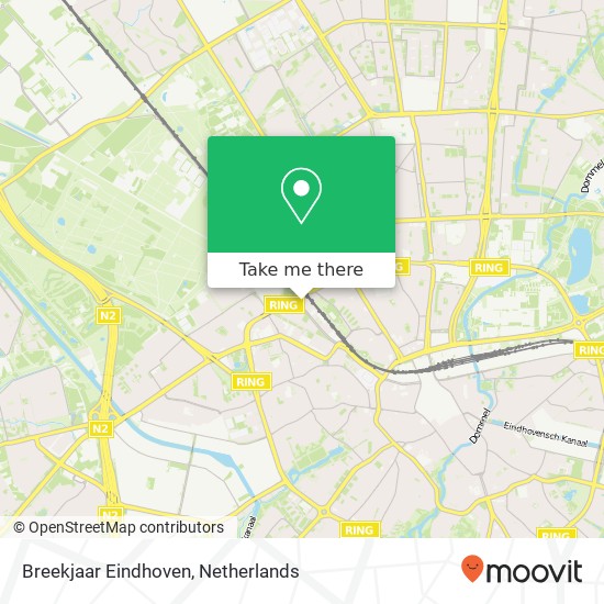 Breekjaar Eindhoven Karte
