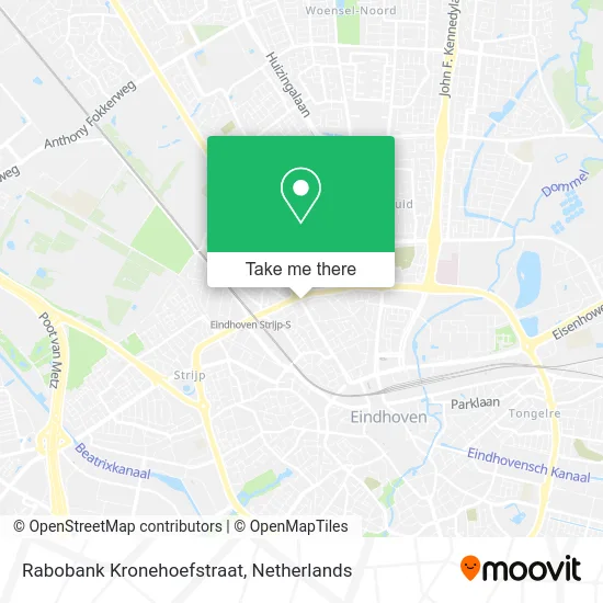 Rabobank Kronehoefstraat Karte