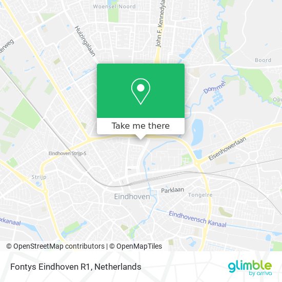 Fontys Eindhoven R1 map