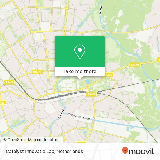 Catalyst Innovatie Lab map