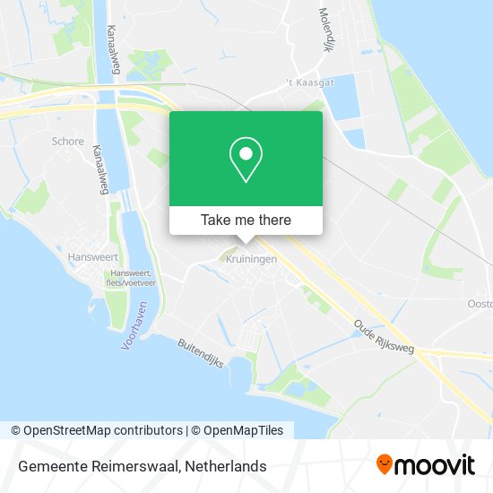 Gemeente Reimerswaal Karte