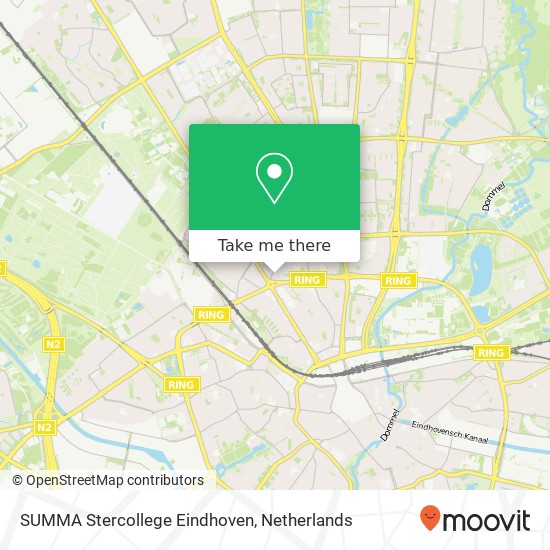 SUMMA Stercollege Eindhoven Karte