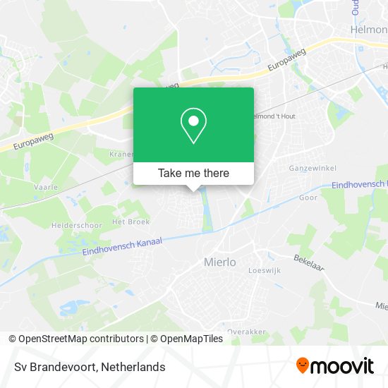 Sv Brandevoort map