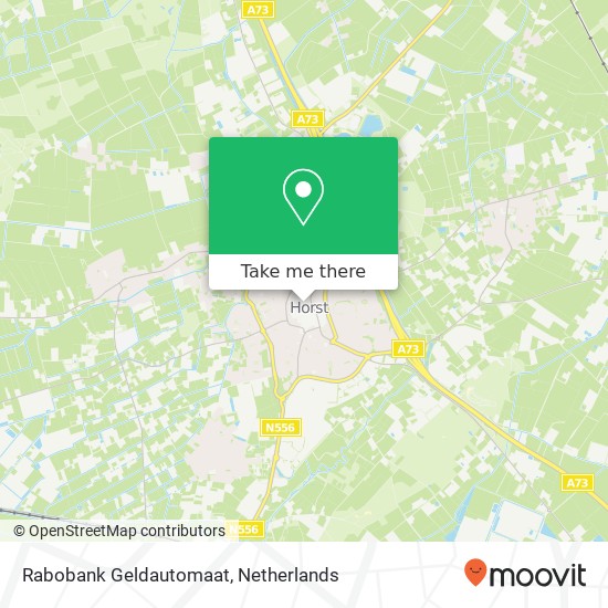 Rabobank Geldautomaat map