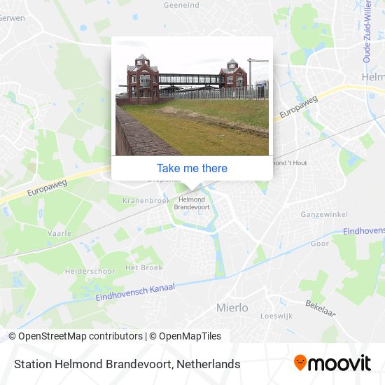 Iedereen Wauw Associëren How to get to Station Helmond Brandevoort by Bus or Train?