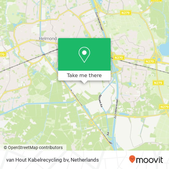 van Hout Kabelrecycling bv map