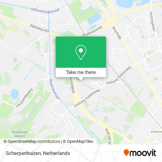 Scherpenhuizen map