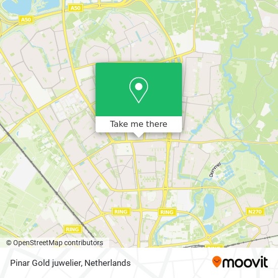 Pinar Gold juwelier map