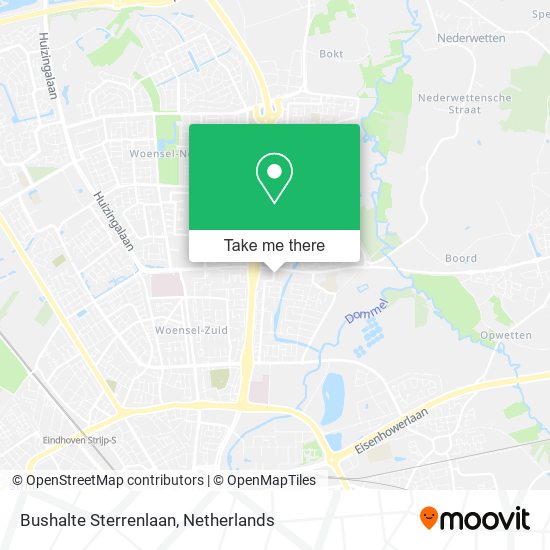 Bushalte Sterrenlaan map