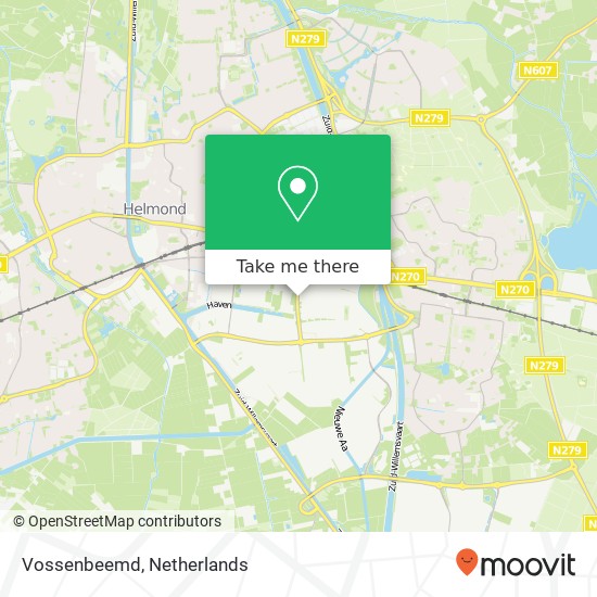 Vossenbeemd map