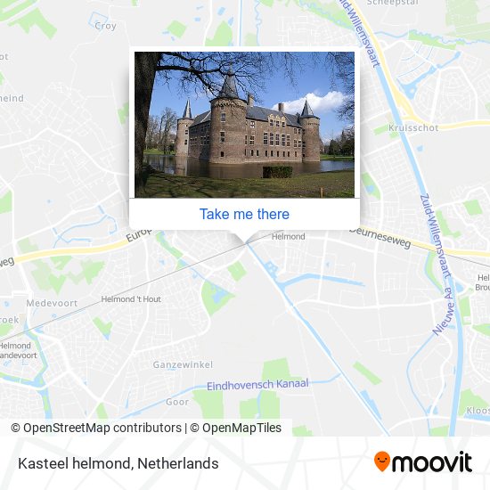 Kasteel helmond map