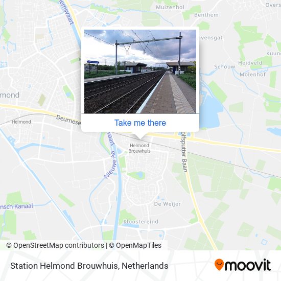 Station Helmond Brouwhuis map