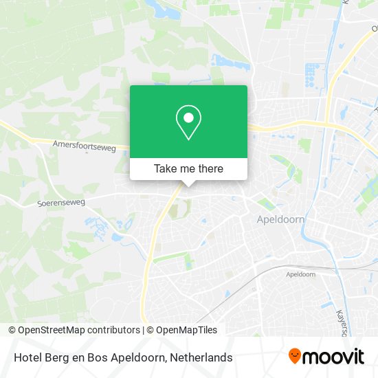 Hotel Berg en Bos Apeldoorn Karte