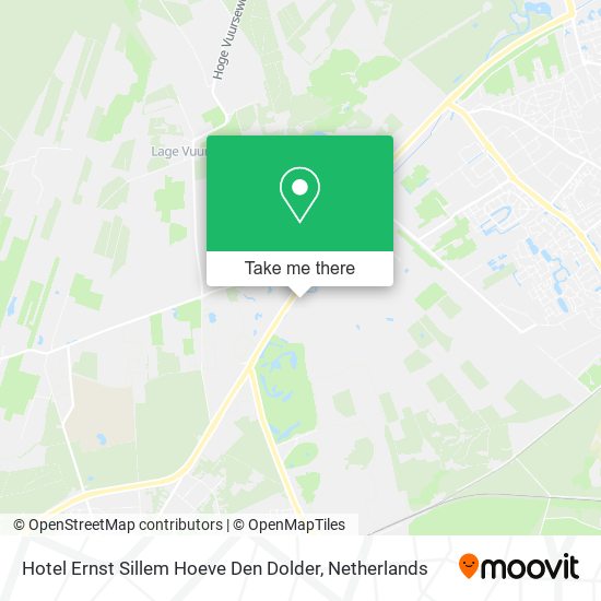 Hotel Ernst Sillem Hoeve Den Dolder map