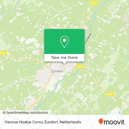 Venose Hoekje Corso Zundert map