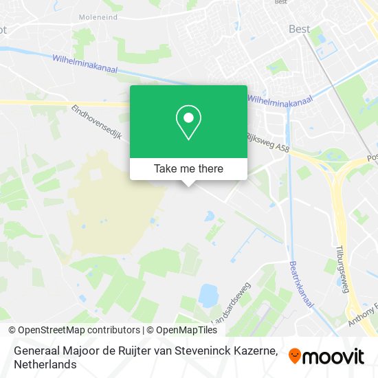 Generaal Majoor de Ruijter van Steveninck Kazerne map
