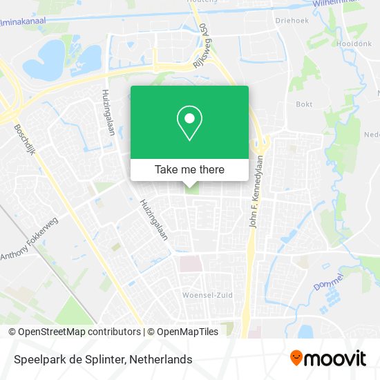 Speelpark de Splinter map