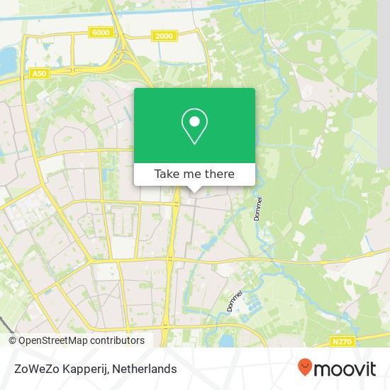 ZoWeZo Kapperij map