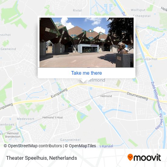 Theater Speelhuis map