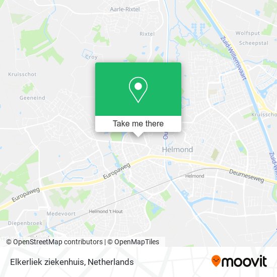 Elkerliek ziekenhuis map