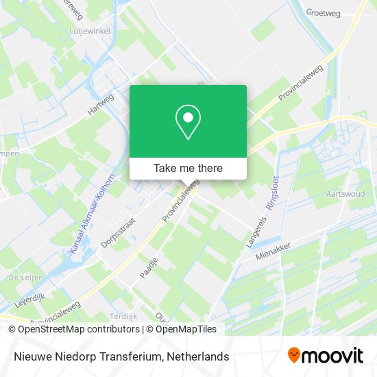 Nieuwe Niedorp Transferium map