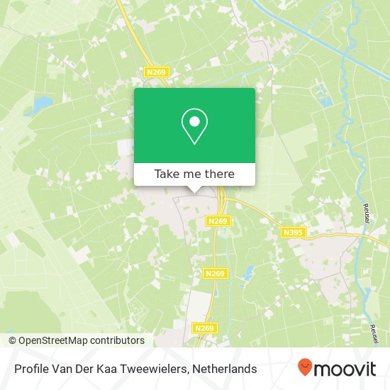 Profile Van Der Kaa Tweewielers map