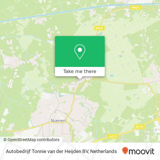 Autobedrijf Tonnie van der Heijden BV map