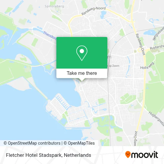 Fletcher Hotel Stadspark map