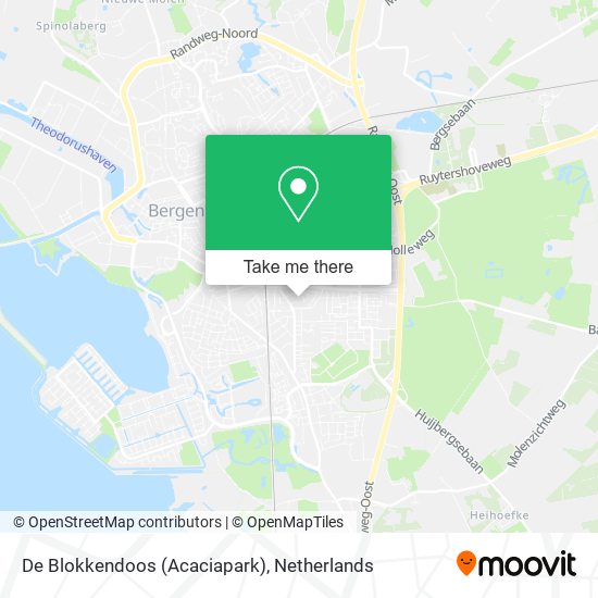 De Blokkendoos (Acaciapark) map