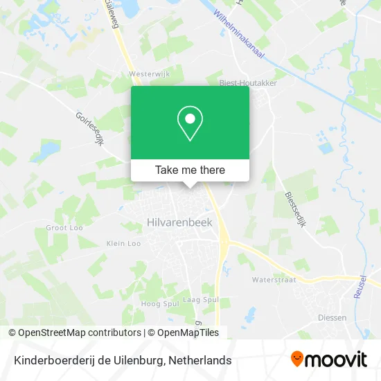 Kinderboerderij de Uilenburg map