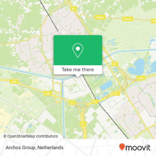 Archos Group map