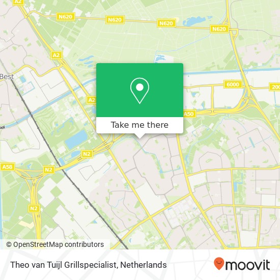 Theo van Tuijl Grillspecialist map