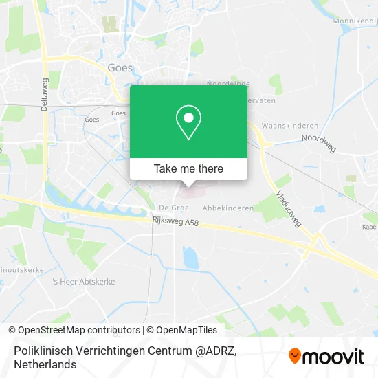 Poliklinisch Verrichtingen Centrum @ADRZ map