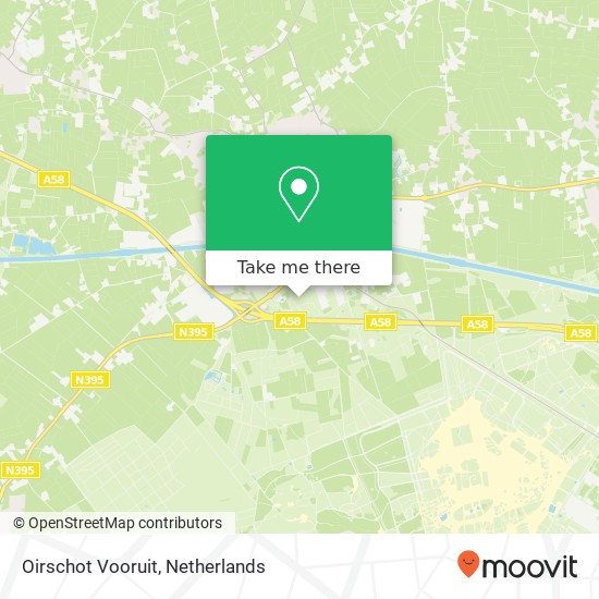 Oirschot Vooruit map