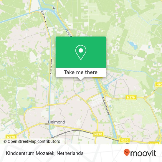 Kindcentrum Mozaïek map