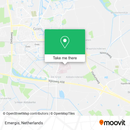 Emergis map
