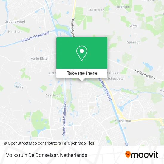 Volkstuin De Donselaar map