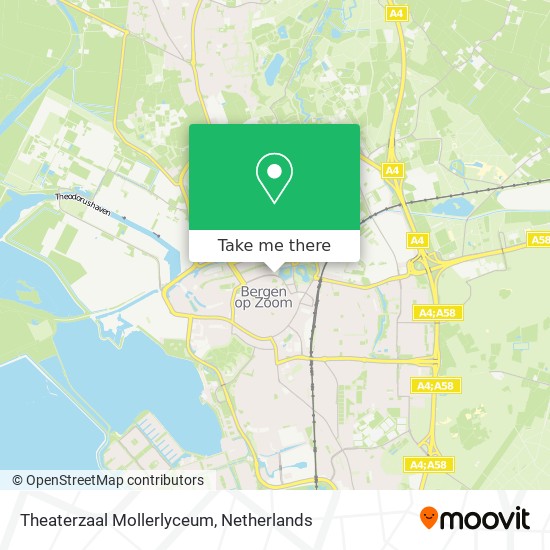 Theaterzaal Mollerlyceum map