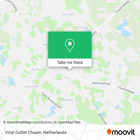 How to get to Vinyl Outlet Chaam Alphen-Chaam by Bus or Train?
