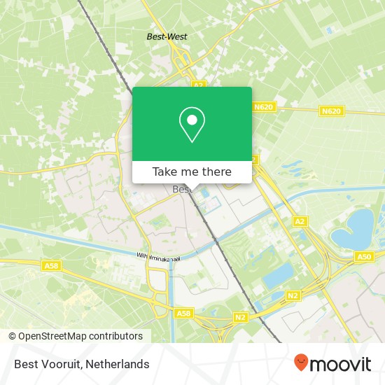 Best Vooruit map