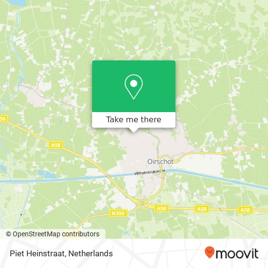 Piet Heinstraat map