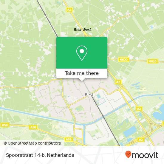 Spoorstraat 14-b map