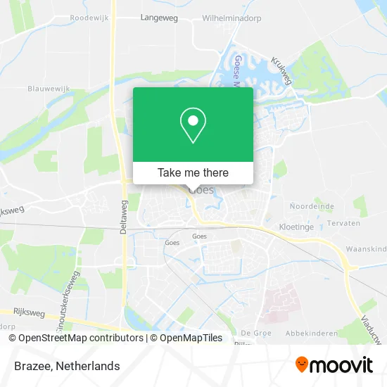 Brazee map