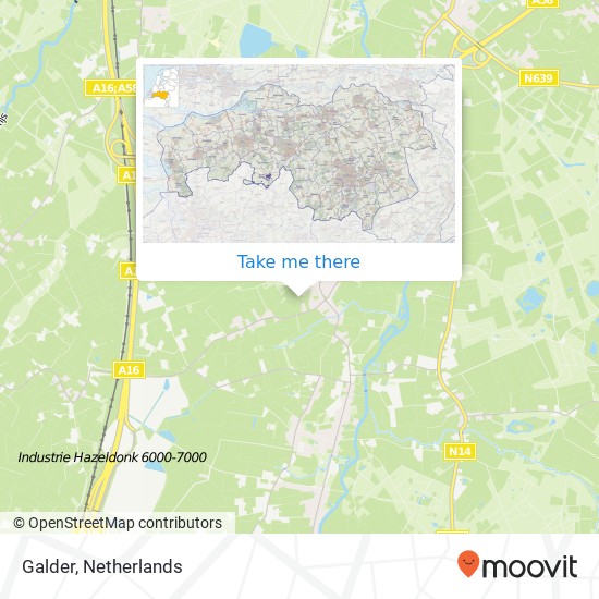 Galder map