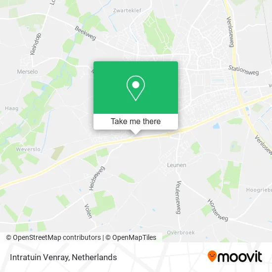 Intratuin Venray map