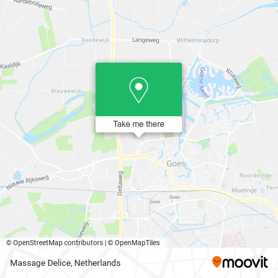 Massage Delice map